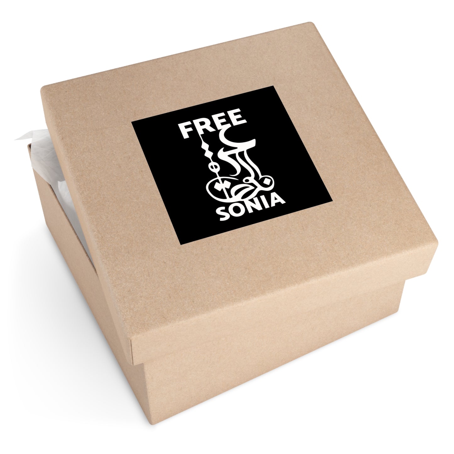 "Free Sonia, Free by Right" Stickers